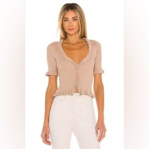Livers & Friends CARISSA RUFFLE SWEATER